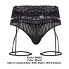 CandyMan Porte-Jarretelles String Toreth Noir